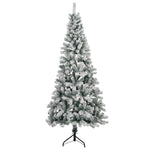 Műkarácsonyfa gömbbel 240 cm 300 LED Meleg fehér PVC és fém 5