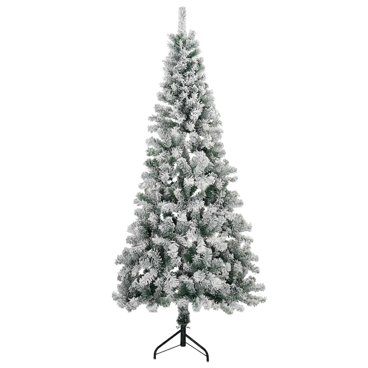 Műkarácsonyfa gömbbel 180 cm 300 LED Meleg fehér PVC és fém 5