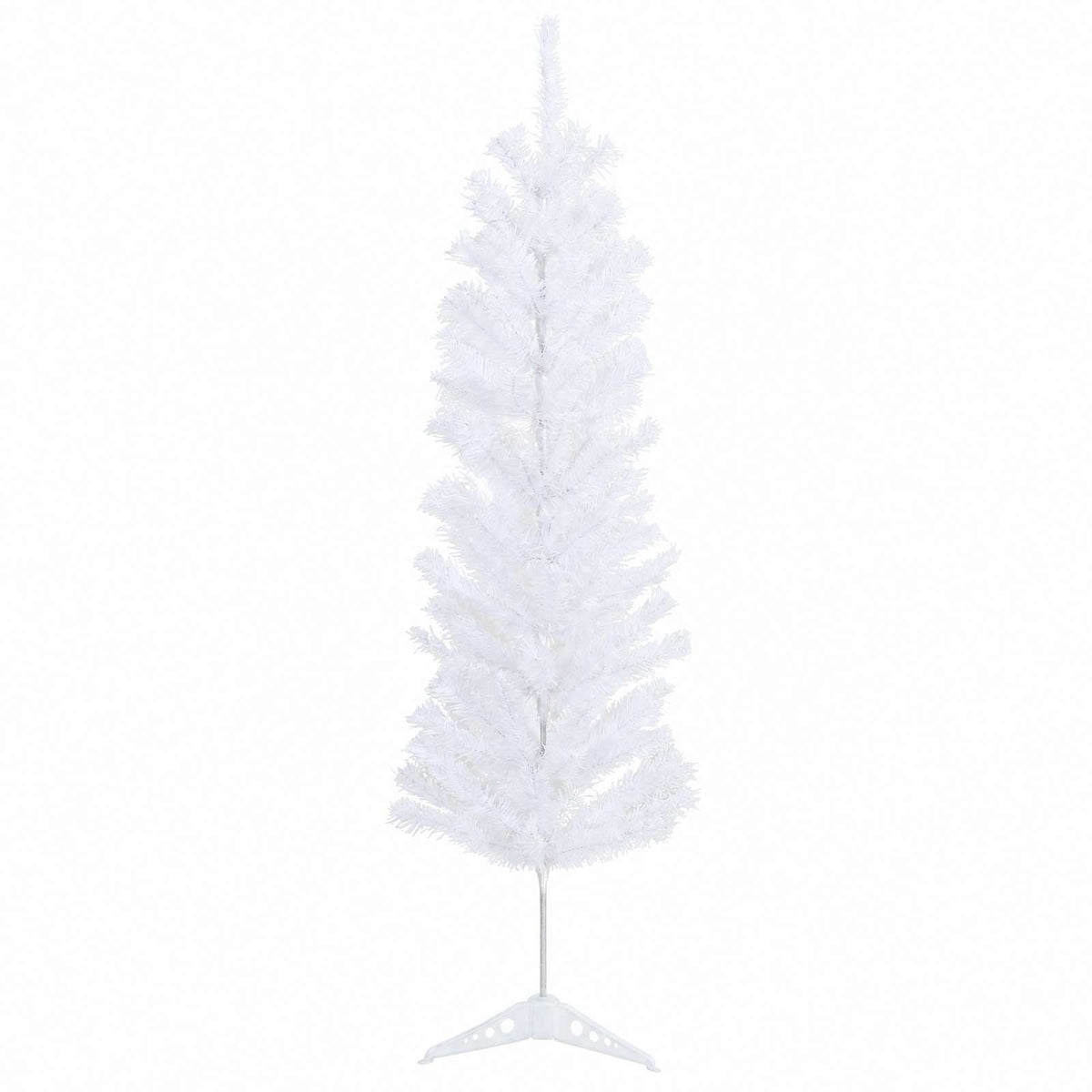 Karcsú műkarácsonyfa gömbökkel 120 cm 150 LED Meleg fehér 5