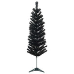 Karcsú műkarácsonyfa gömbökkel 120 cm 150 LED Meleg fehér 5