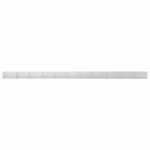 Gabion 3,5 mm-es dróttal és 5x2,5 cm-es hálóval 1100x10x50 cm 3