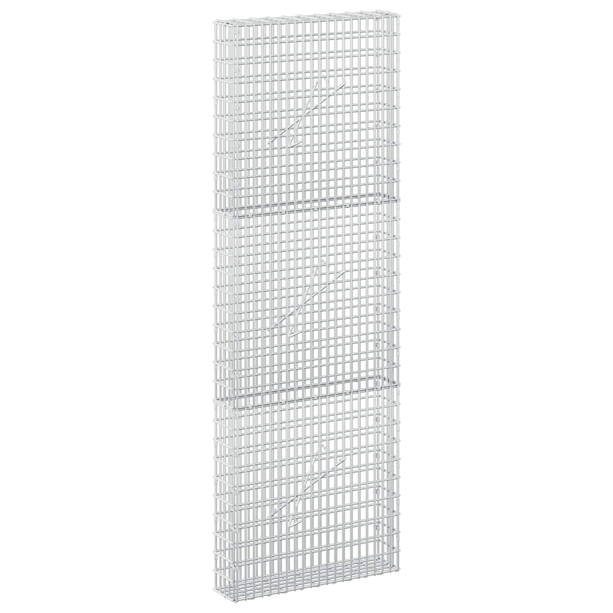 Gabion 3,5 mm-es dróttal és 5x2,5 cm-es hálóval 50x10x150 cm 2