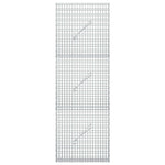 Gabion 3,5 mm-es dróttal és 5x2,5 cm-es hálóval 50x10x150 cm 3