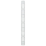 Gabion 3,5 mm-es dróttal és 5x2,5 cm-es hálóval 50x10x150 cm 4