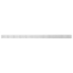 Gabion 3,5 mm-es dróttal és 5x2,5 cm-es hálóval 1150x20x50 cm 3