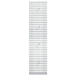 Gabion 3,5 mm-es dróttal és 5x2,5 cm-es hálóval 50x20x200 cm 3
