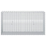 Gabion 3,5 mm-es dróttal és 5x2,5 cm-es hálóval 100x30x50 cm 3