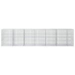Gabion 3,5 mm-es dróttal és 5x2,5 cm-es hálóval 650x30x150 cm 3