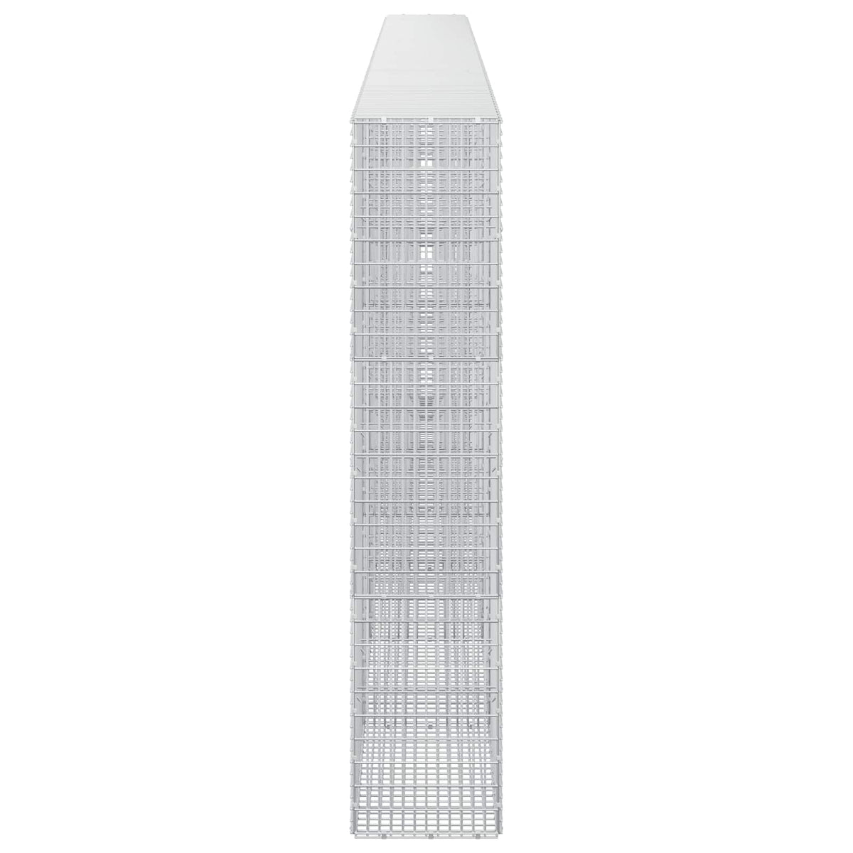 Gabion 3,5 mm-es dróttal és 5x2,5 cm-es hálóval 650x30x150 cm 4