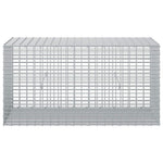 Gabion 3,5 mm-es dróttal és 5x2,5 cm-es hálóval 100x50x50 cm 3
