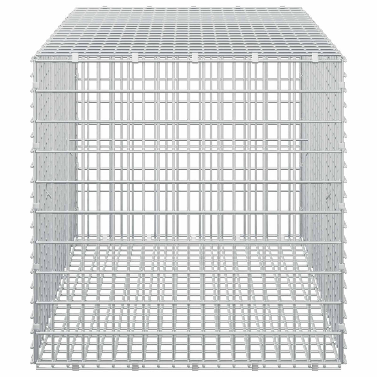 Gabion 3,5 mm-es dróttal és 5x2,5 cm-es hálóval 100x50x50 cm 4