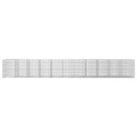 Gabion 3,5 mm-es dróttal és 5x2,5 cm-es hálóval 1100x50x150 cm 3
