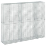 Gabion 3,5 mm-es dróttal és 5x2,5 cm-es hálóval 250x50x200 cm 2