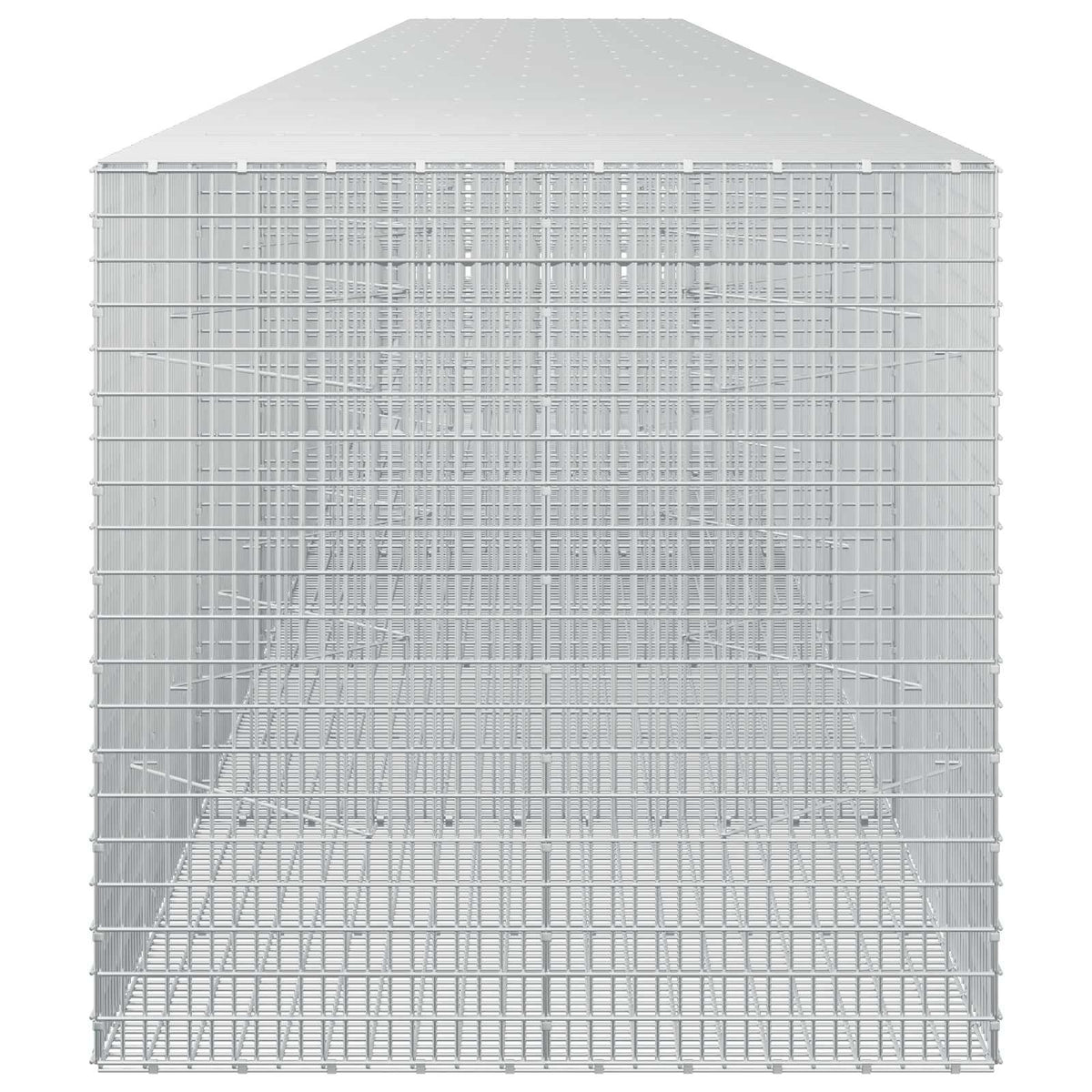 Gabion 3,5 mm-es dróttal és 5x2,5 cm-es hálóval 800x100x100 cm 4