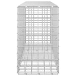 Gabion 3,5 mm Dróttal és 5x5 cm Rácsos 150x30x50 cm 4