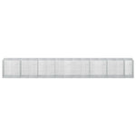 Gabion 3,5 mm Dróttal és 5x5 cm Rácsos 750x100x100 cm 3