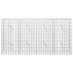Gabion 3,5 mm dróttal és 5x10 cm-es hálóval 200x10x100 cm 3