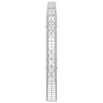 Gabion 3,5 mm dróttal és 5x10 cm-es hálóval 200x10x100 cm 4