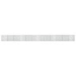 Gabion 3,5 mm dróttal és 5x10 cm-es hálóval 1200x10x100 cm 3