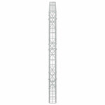 Gabion 3,5 mm dróttal és 5x10 cm-es hálóval 150x10x150 cm 4