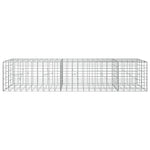 Gabion 3,5 mm dróttal és 5x10 cm-es hálóval 250x20x50 cm 3