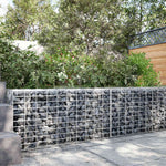 Gabion 3,5 mm dróttal és 5x10 cm-es hálóval 150x30x50 cm