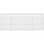 Gabion 3,5 mm dróttal és 5x10 cm-es hálóval 400x30x150 cm 3