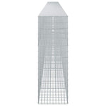 Gabion 3,5 mm dróttal és 5x10 cm-es hálóval 1150x50x150 cm 4