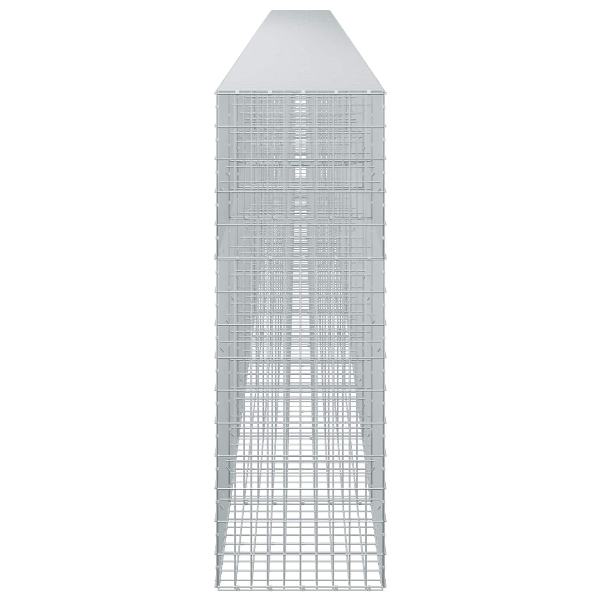 Gabion 3,5 mm dróttal és 5x10 cm-es hálóval 1150x50x150 cm 4
