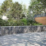 Gabion 3,5 mm dróttal és 5x10 cm-es hálóval 850x100x50 cm