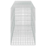 Gabion 3,5 mm dróttal és 5x10 cm-es hálóval 300x100x150 cm 4
