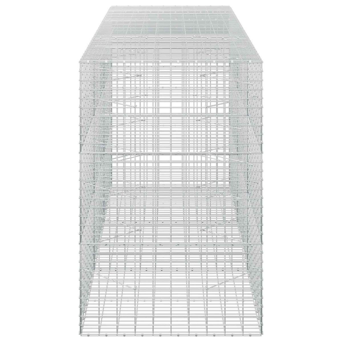 Gabion 3,5 mm dróttal és 5x10 cm-es hálóval 300x100x150 cm 4