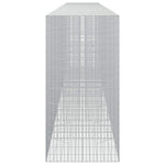 Gabion 3,5 mm dróttal és 5x10 cm-es hálóval 800x100x200 cm 4