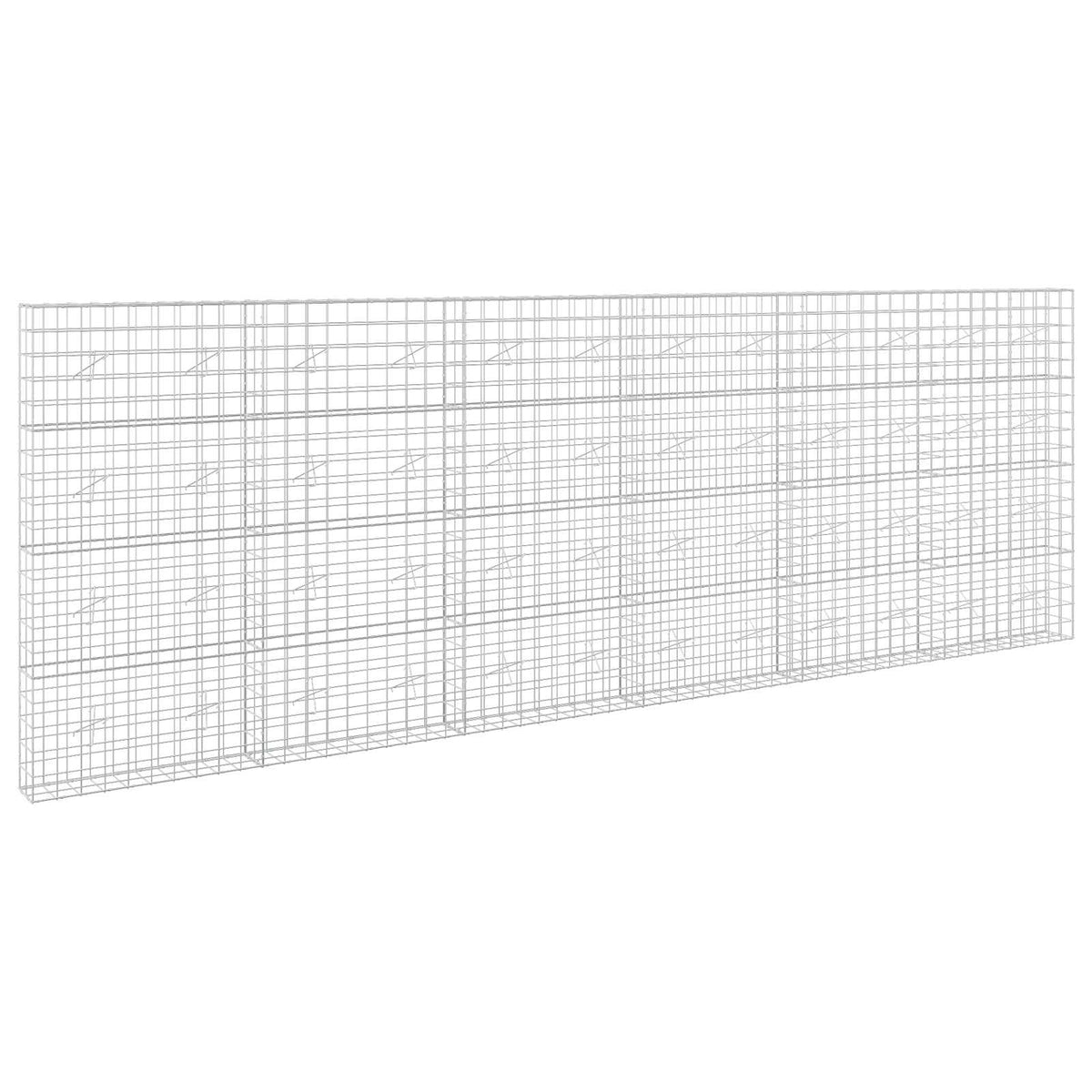 Gabion 3,5 mm Dróttal és 10x10 cm Rácsos 600x20x200 cm 2