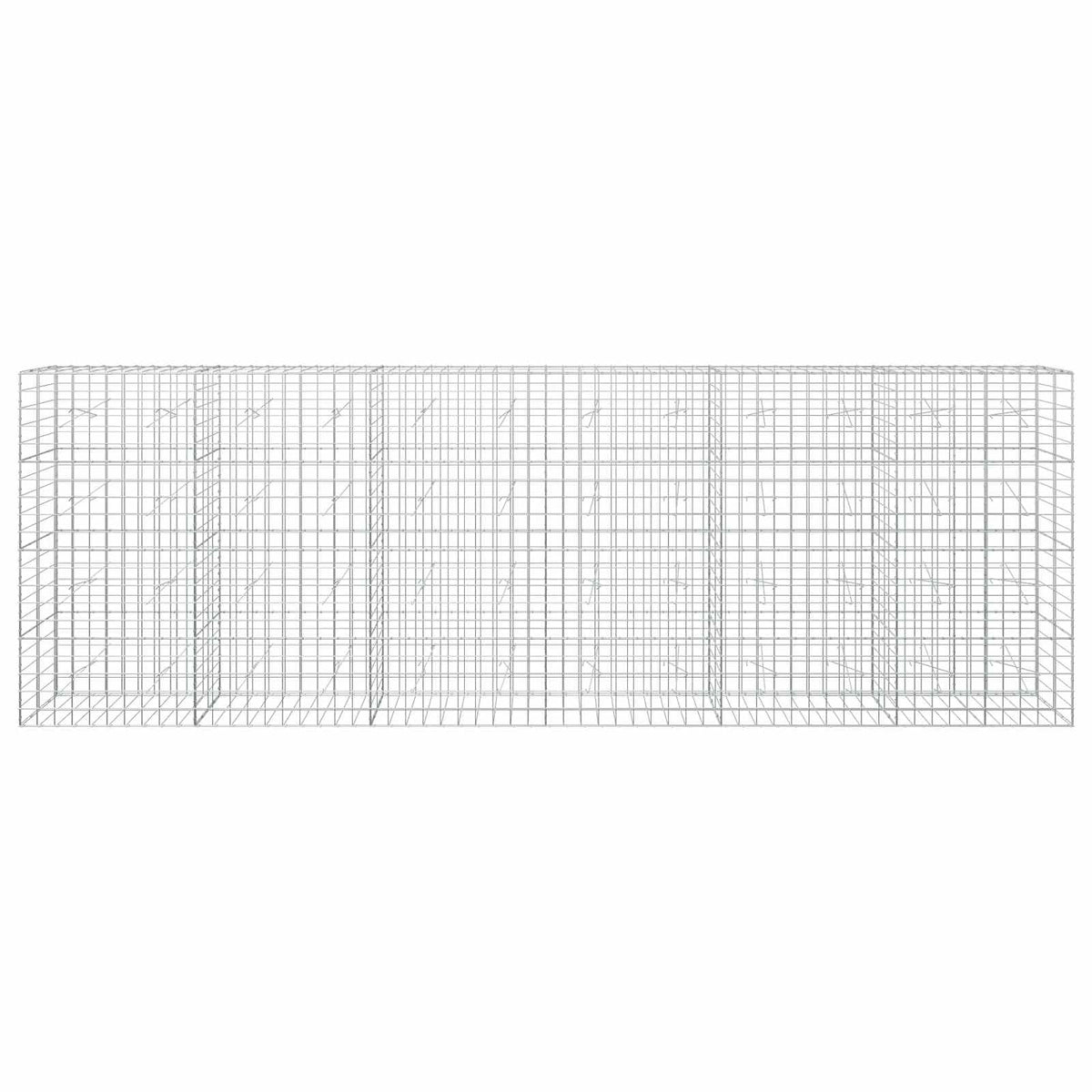 Gabion 3,5 mm Dróttal és 10x10 cm Rácsos 600x20x200 cm 3