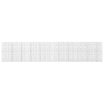 Gabion 3,5 mm Dróttal és 10x10 cm Rácsos 1050x20x200 cm 3