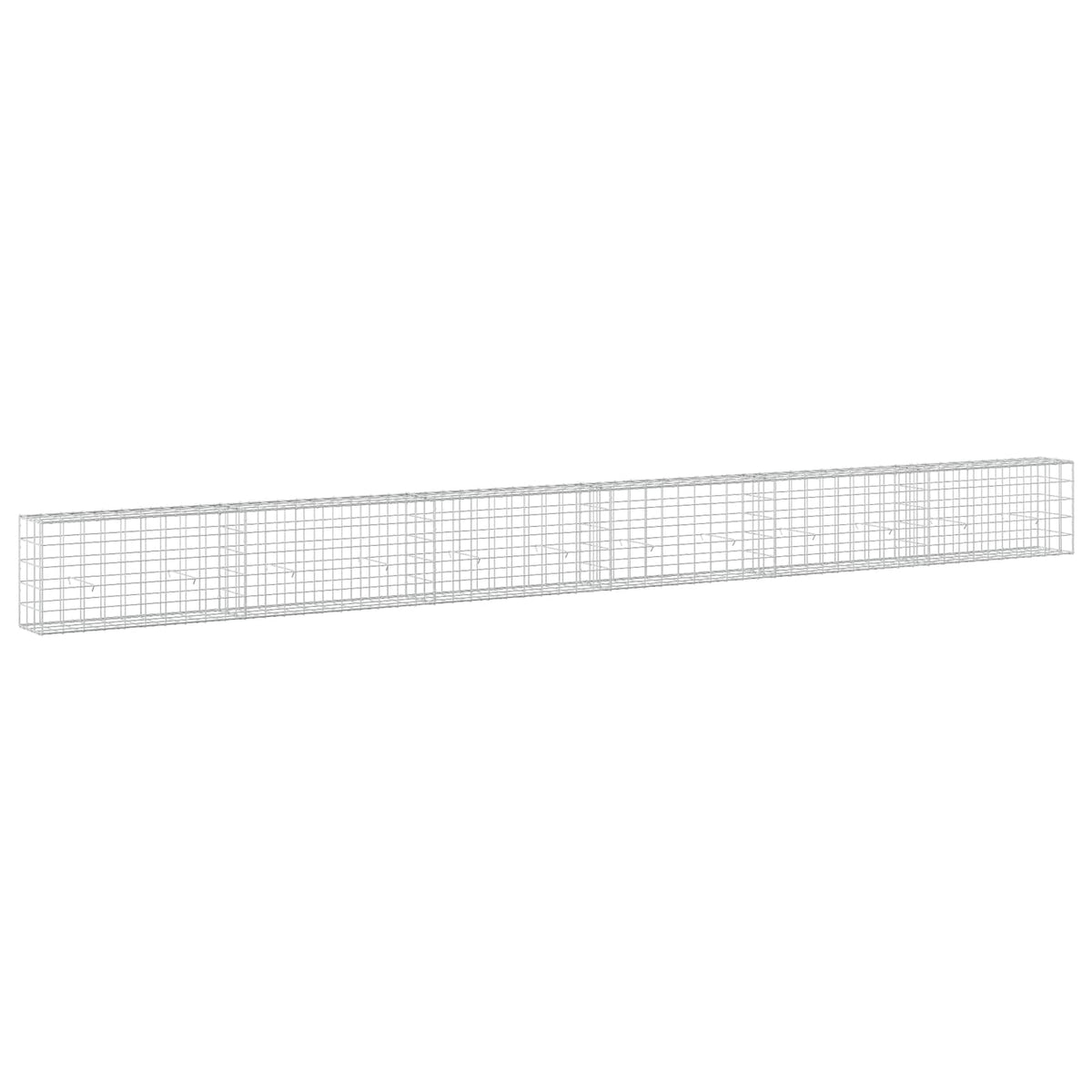 Gabion 3,5 mm Dróttal és 10x10 cm Rácsos 600x30x50 cm 2