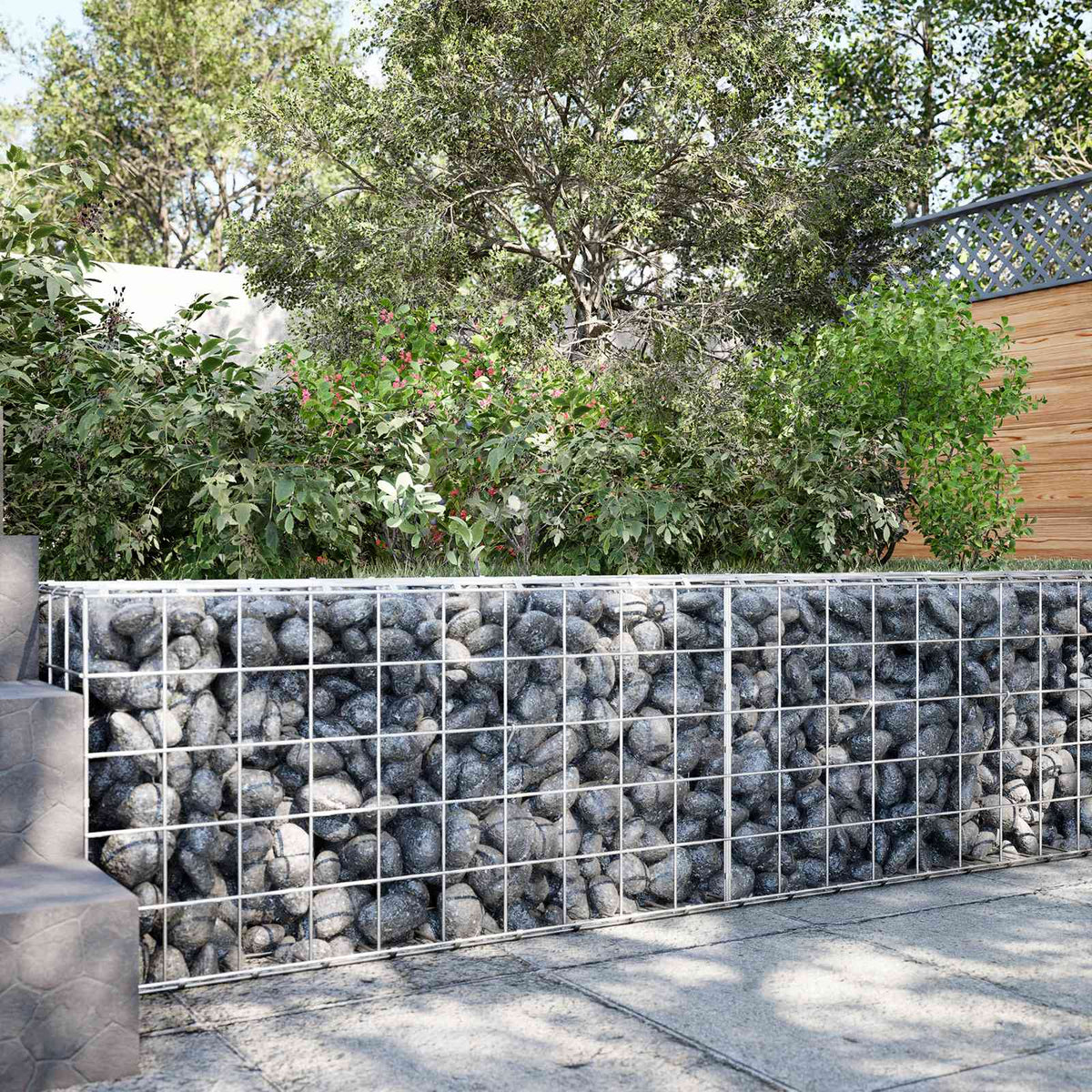 Gabion 3,5 mm Dróttal és 10x10 cm Rácsos 100x50x50 cm