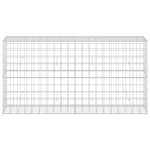Gabion 3,5 mm Dróttal és 10x10 cm Rácsos 200x50x100 cm 3