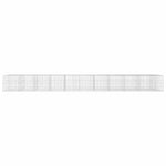 Gabion 3,5 mm Dróttal és 10x10 cm Rácsos 1050x50x100 cm 3