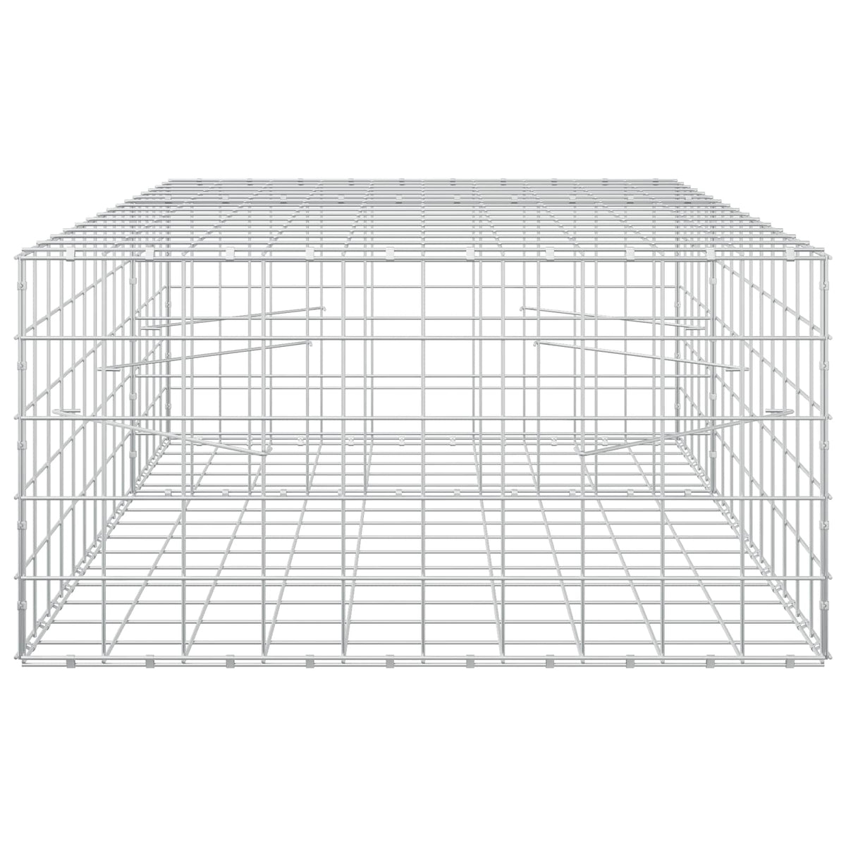 Gabion 3,5 mm Dróttal és 10x10 cm Rácsos 150x100x50 cm 4