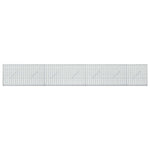 Gabion 5 mm Dróttal és 5x2,5 cm Rácsos 350x10x50 cm 3