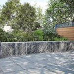 Gabion 5 mm Dróttal és 5x2,5 cm Rácsos 500x20x50 cm