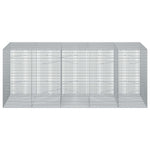 Gabion 5 mm Dróttal és 5x2,5 cm Rácsos 250x100x100 cm 3