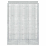 Gabion 5 mm Dróttal és 5x2,5 cm Rácsos 150x100x200 cm 3