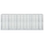 Gabion 5 mm Dróttal és 5x2,5 cm Rácsos 550x100x200 cm 3