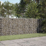 Gabion 5 mm-es dróttal és 5x5 cm-es hálóval 250x10x100 cm
