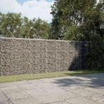 Gabion 5 mm-es dróttal és 5x5 cm-es hálóval 1050x10x150 cm