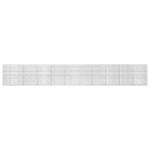 Gabion 5 mm-es dróttal és 5x5 cm-es hálóval 1050x10x150 cm 3