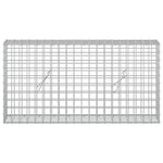 Gabion 5 mm-es dróttal és 5x5 cm-es hálóval 100x20x50 cm 3